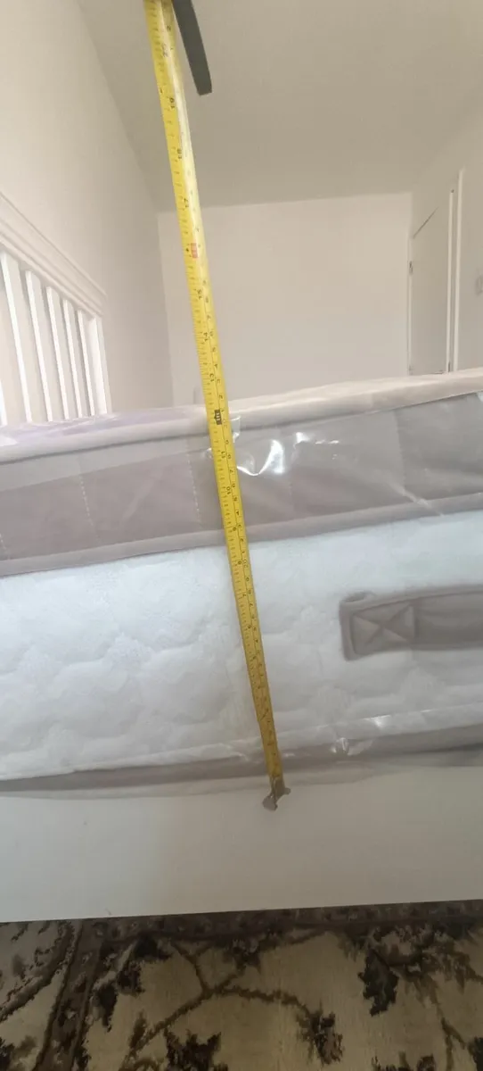 Double Mattress and Bed Frame - Image 4