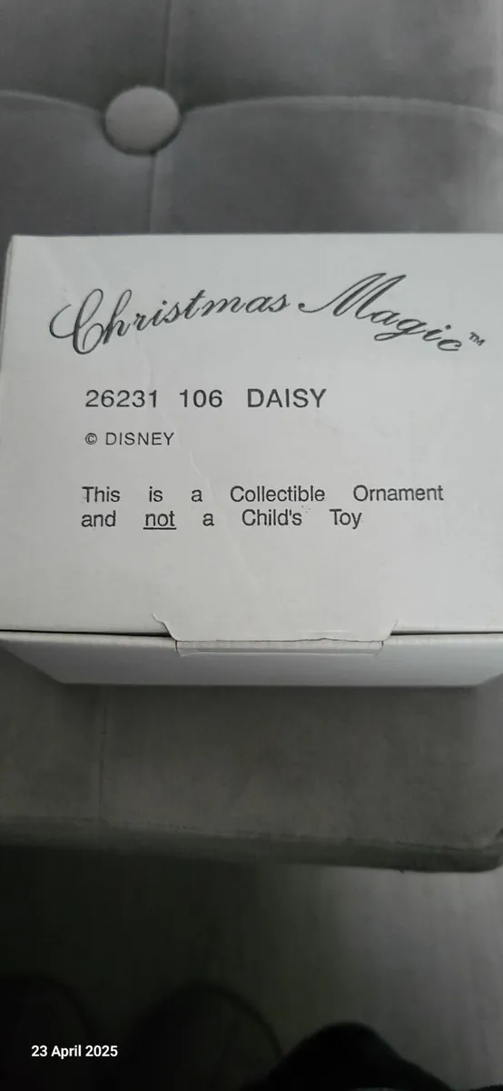 Disney Collectible Christmas ornament - Image 3