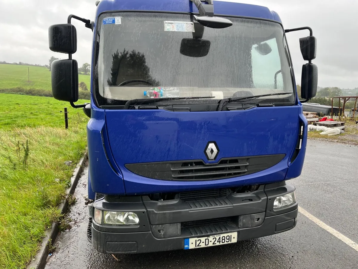 Renault Midlum 2012 crane tipper - Image 2