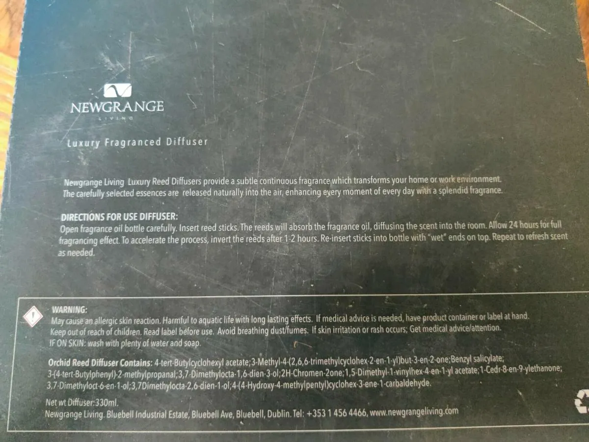 HUGE NEWGRANGE ORCHID DEFUSER, Still in Box ! - Image 2