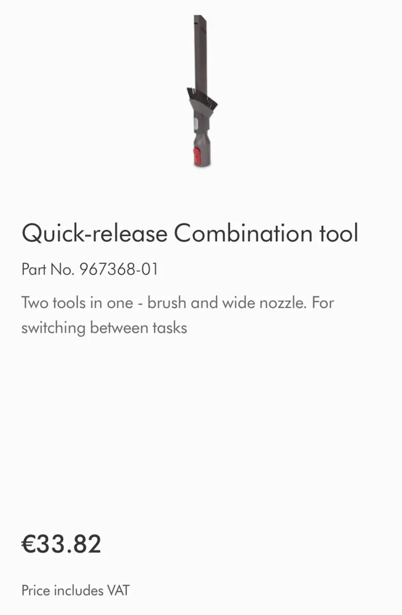 Powerful Dyson Small Ball Allergy + Brand New Part - Image 2