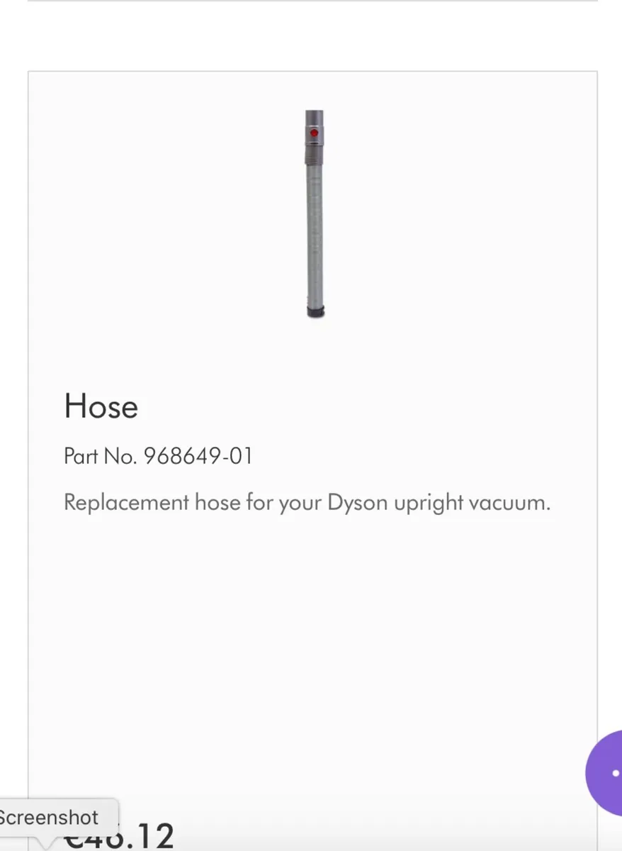 Powerful Dyson Small Ball Allergy + Brand New Part - Image 3