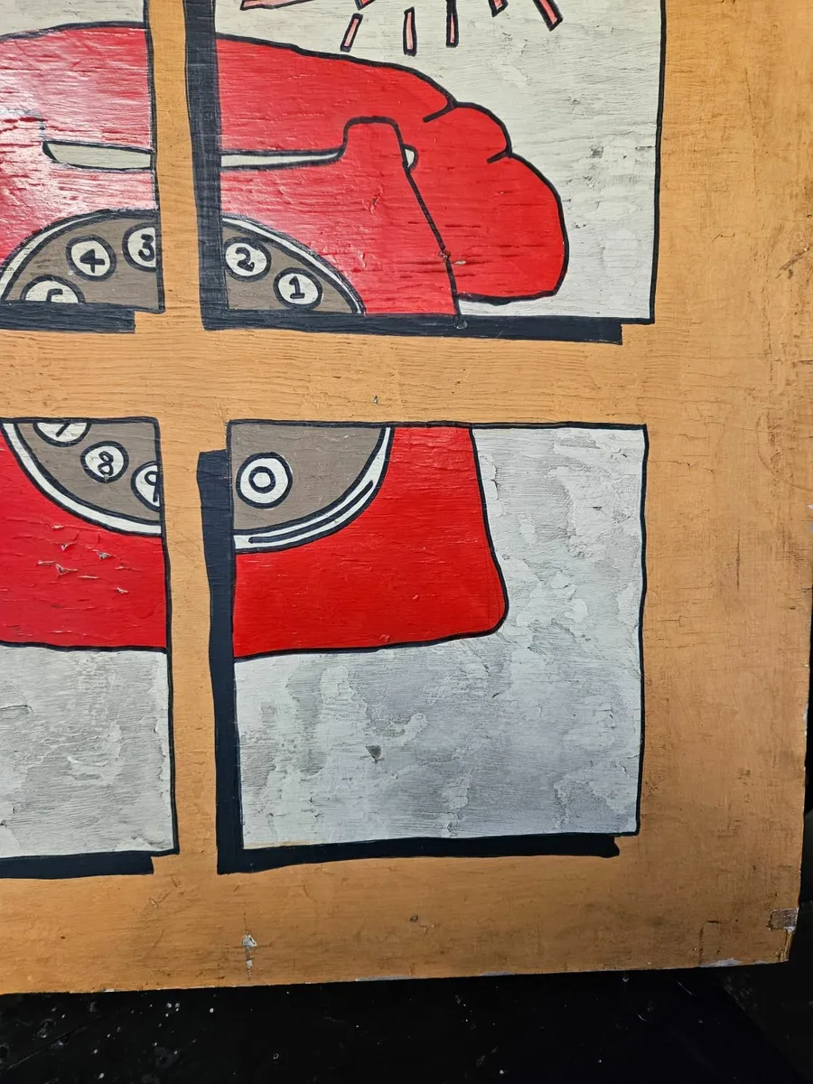 Vintage Oil on Board - Image 1