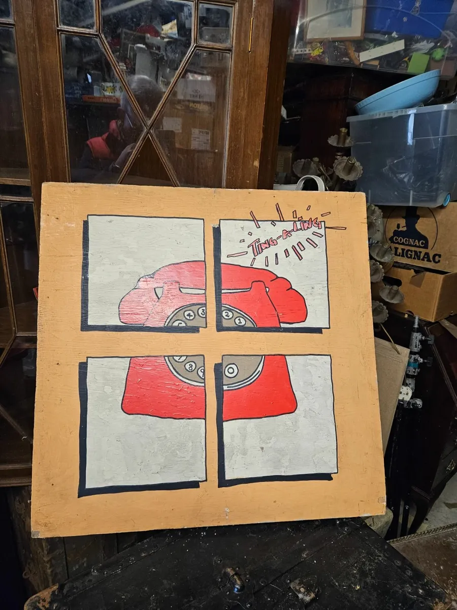 Vintage Oil on Board - Image 2