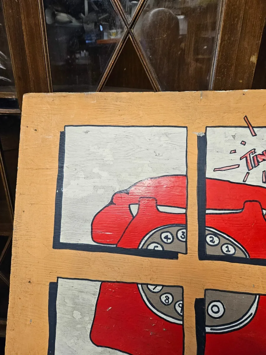 Vintage Oil on Board - Image 3