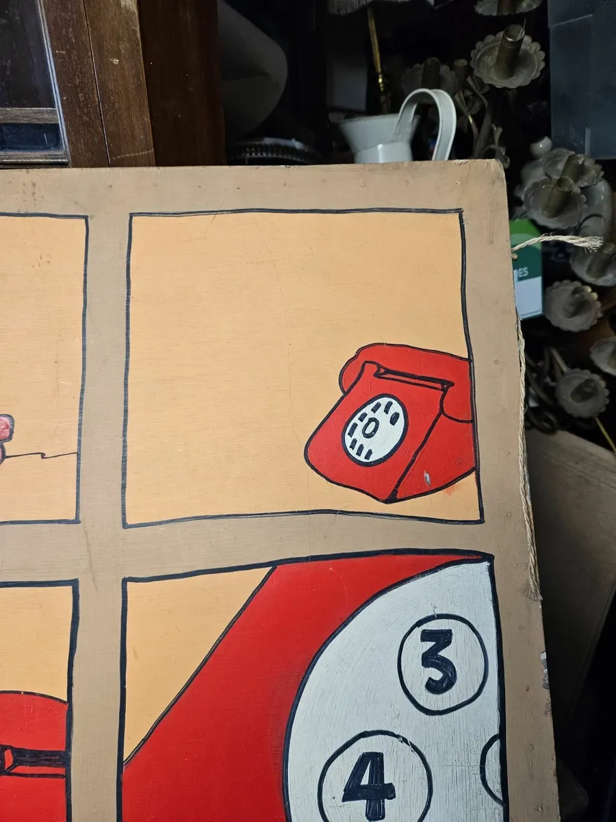 Vintage Oil on Board - Image 2