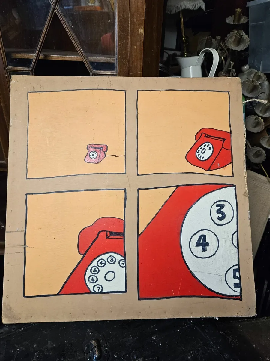 Vintage Oil on Board - Image 3