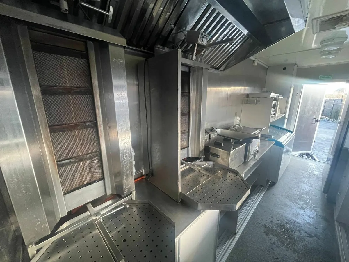 Catering Trailer Fully Equipped Ideal for Kebabs - Image 3