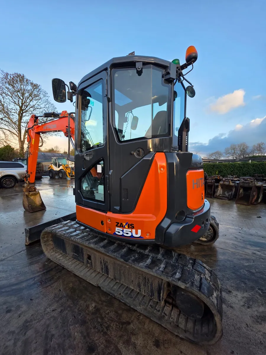 2017 HITACHI ZX55U-5A - Image 3