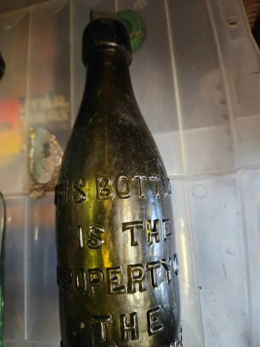 Vintage South Africian Brewery Bottle - Image 2