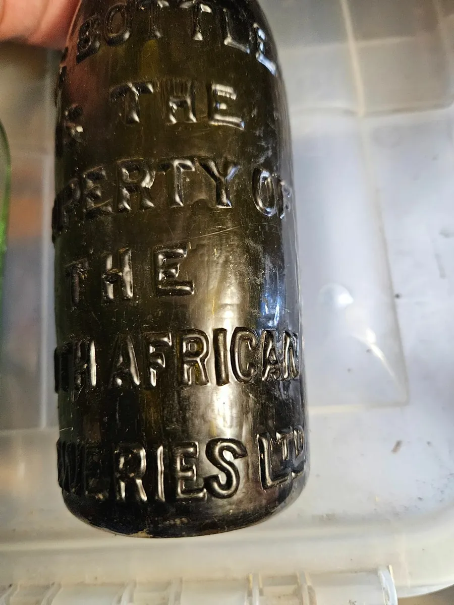 Vintage South Africian Brewery Bottle - Image 4