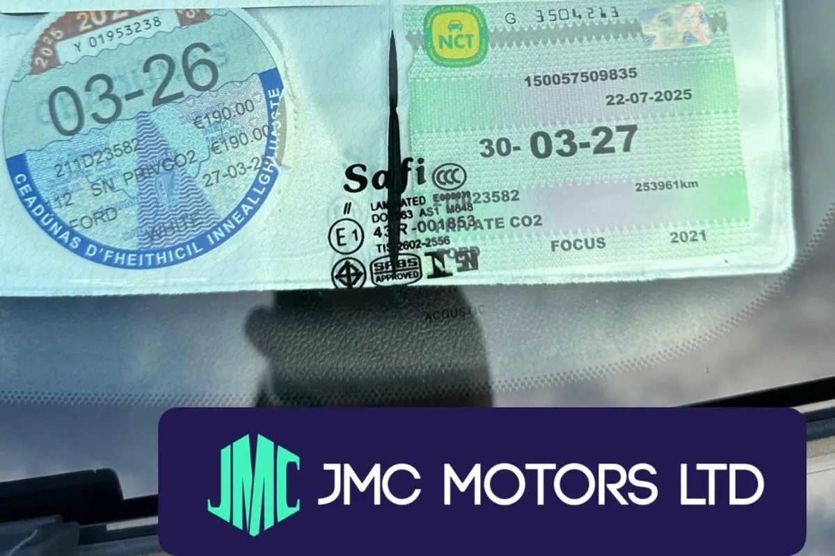 Ford Focus 2021 Nct3/2027 - Image 2