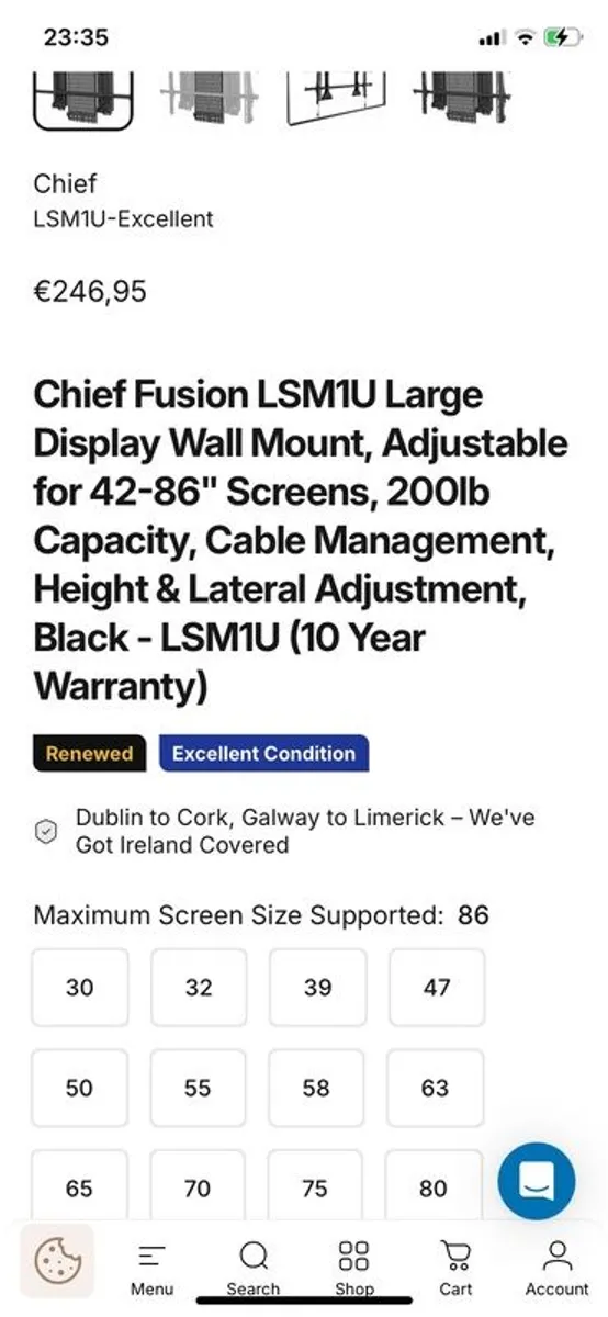 Chief wall mounts - Image 3