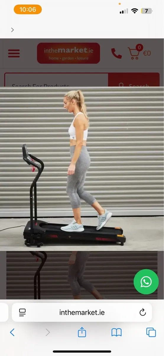 GT-pro  500 foldable treadmill - Image 2
