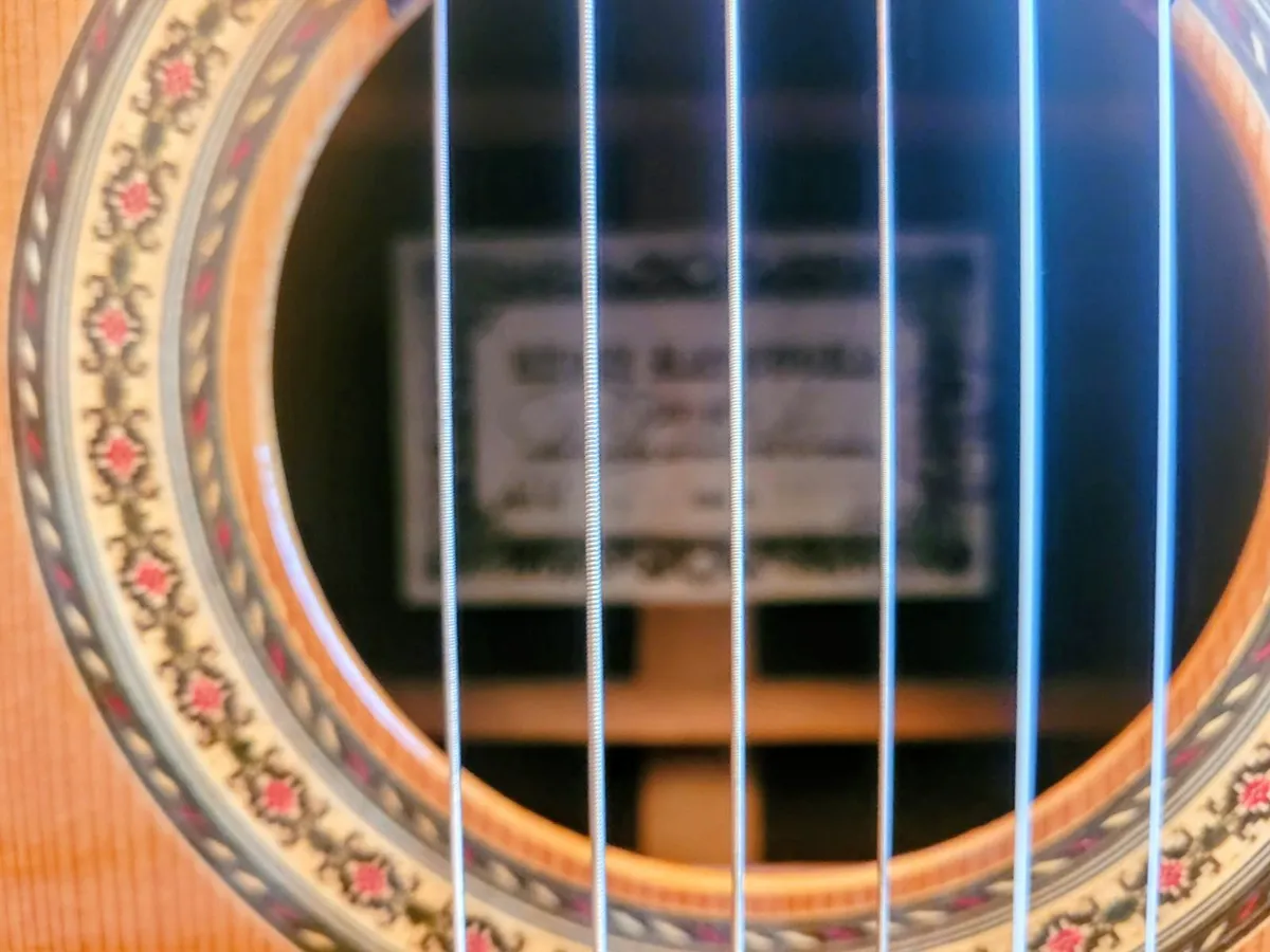 Vintage Classical Guitar - Image 3