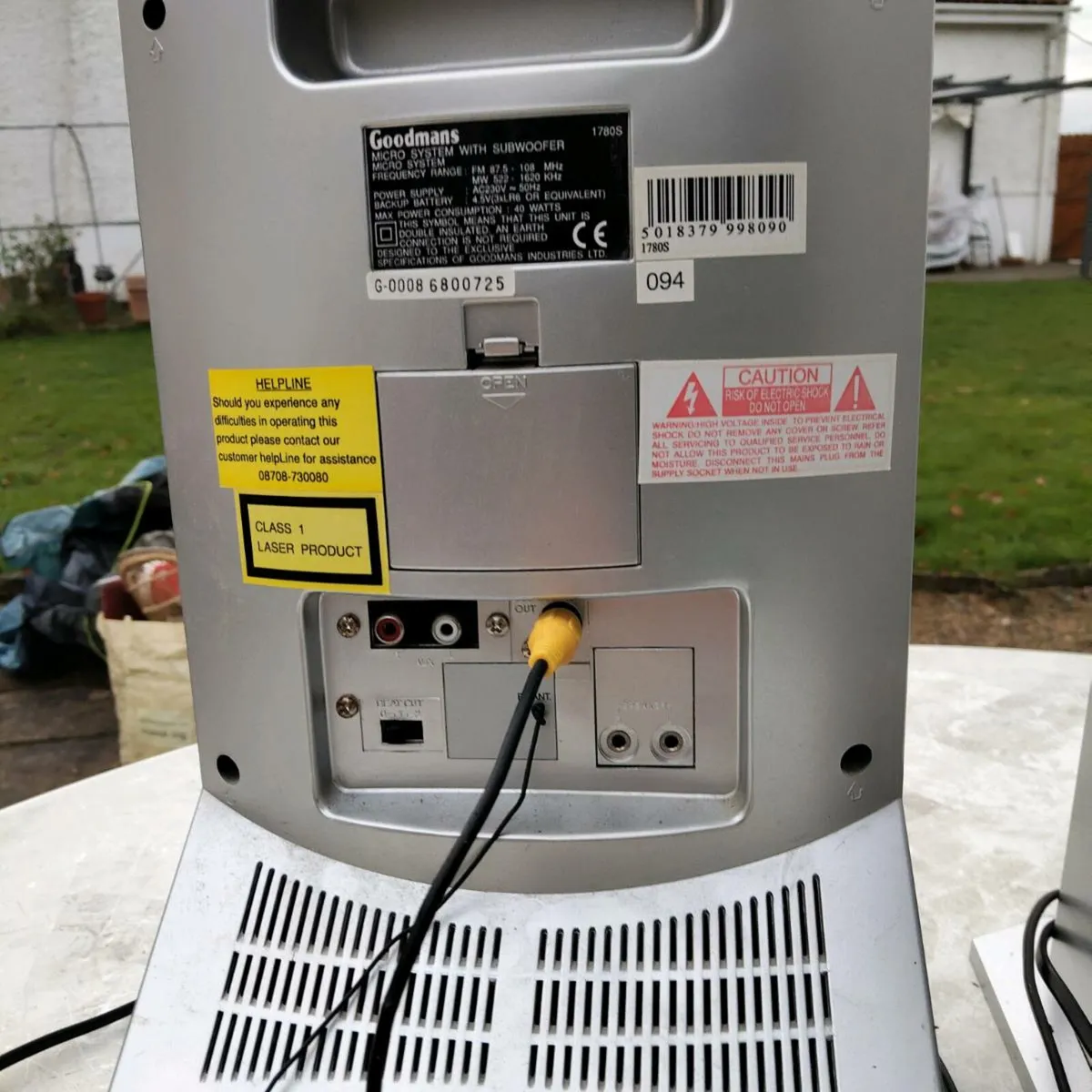 Goodmans Speakers,and music System - Image 4