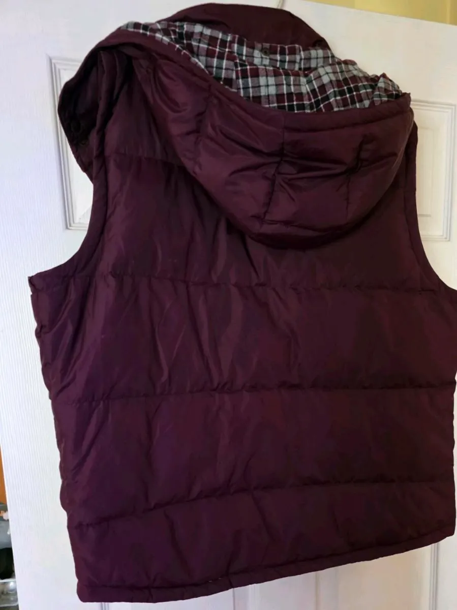 Jack Willis Burgundy gilet size xl - Image 2