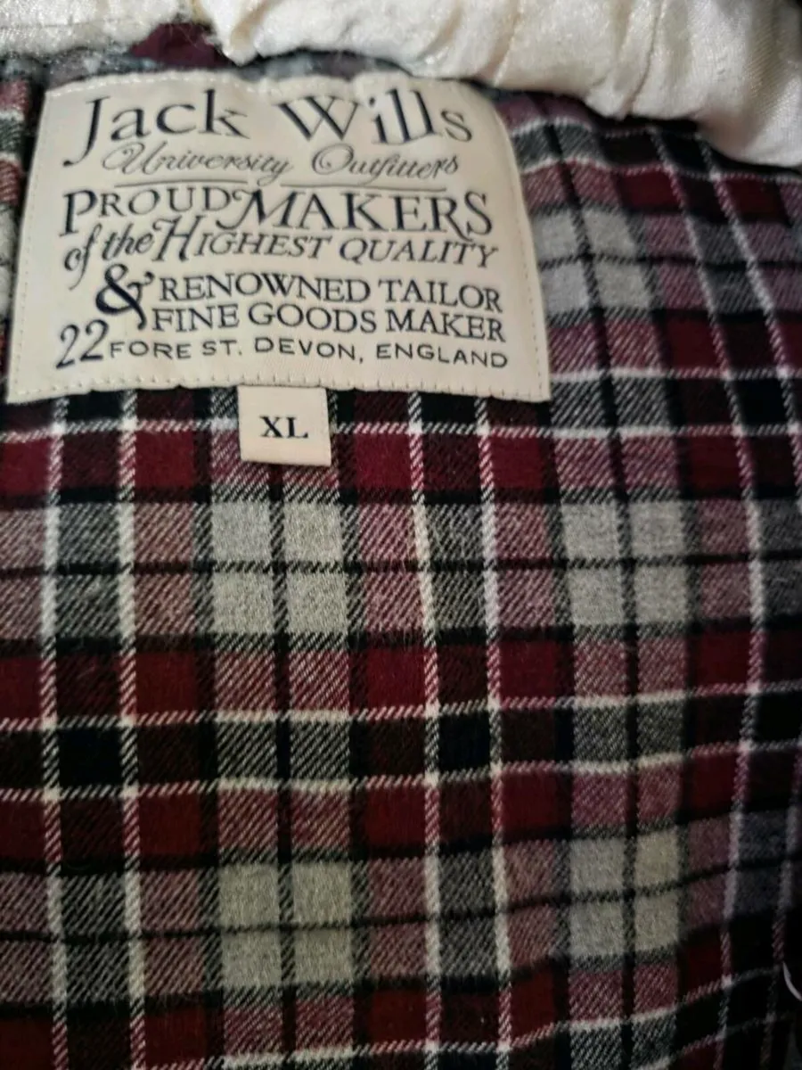 Jack Willis Burgundy gilet size xl - Image 4