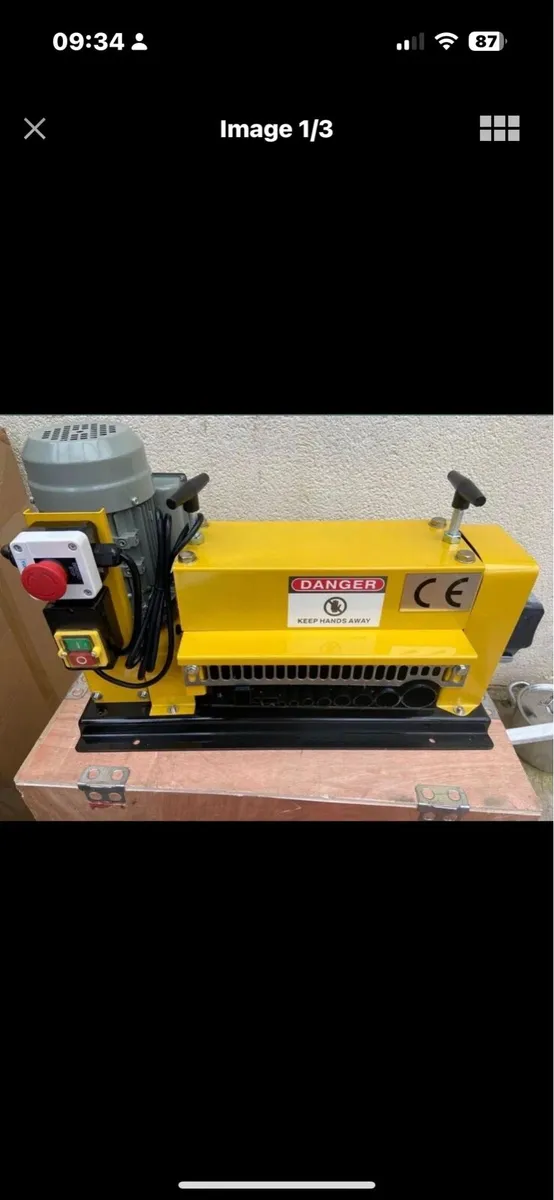 Electric Wire Stripping Machine With Blade 1-40mm - Image 1