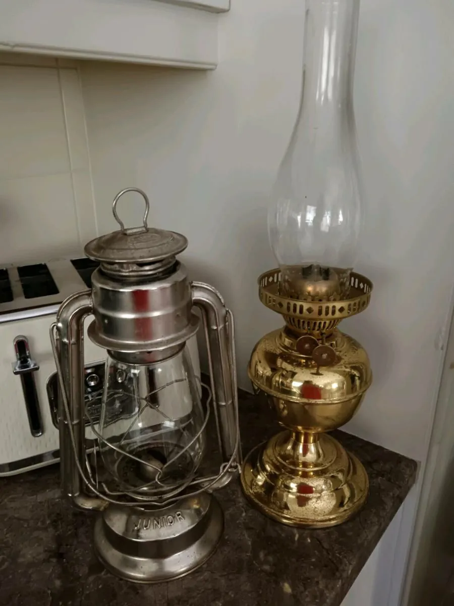 Vintage oil lamps - Image 3