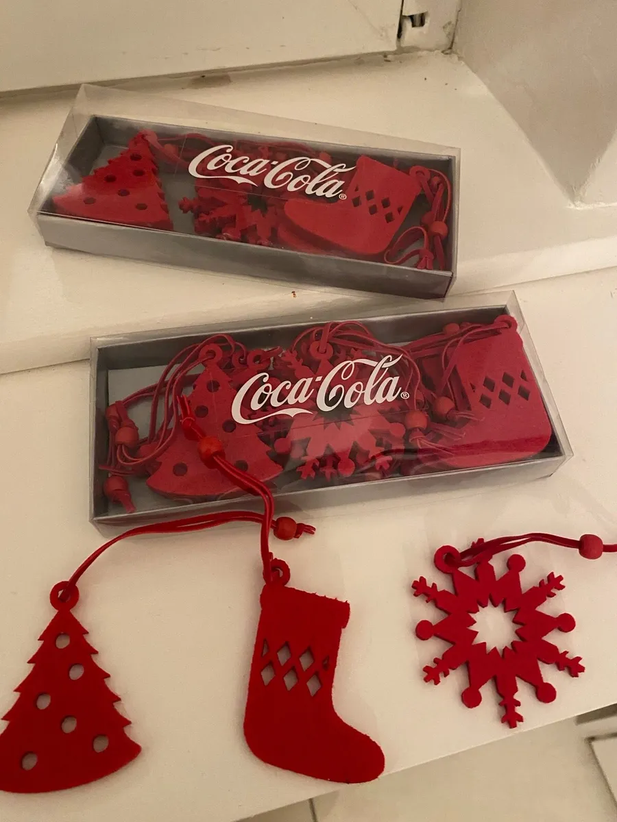 Coca Cola Christmas Decorations - Image 1