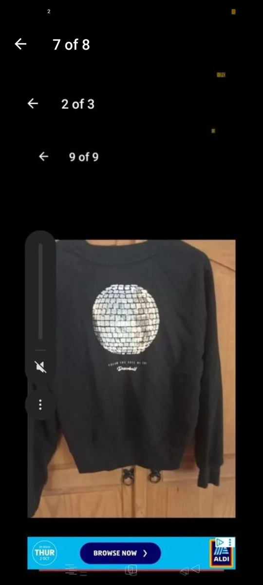 Ladies only sweatshirt size 10 - Image 2