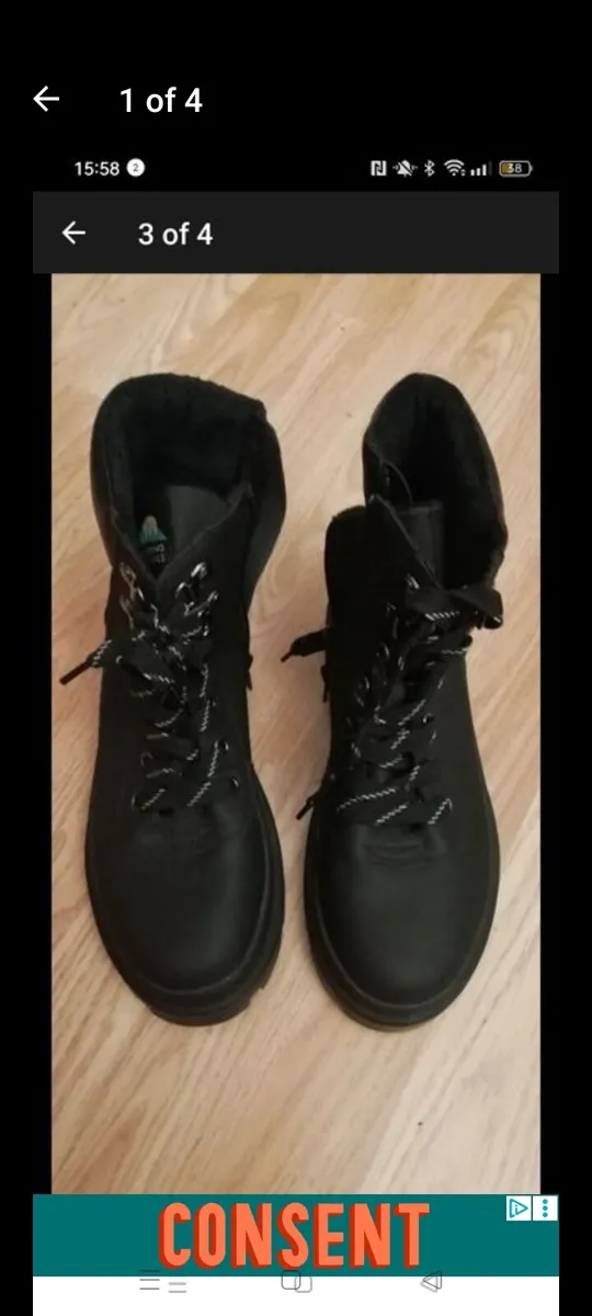 New mens boots size 6 - Image 1