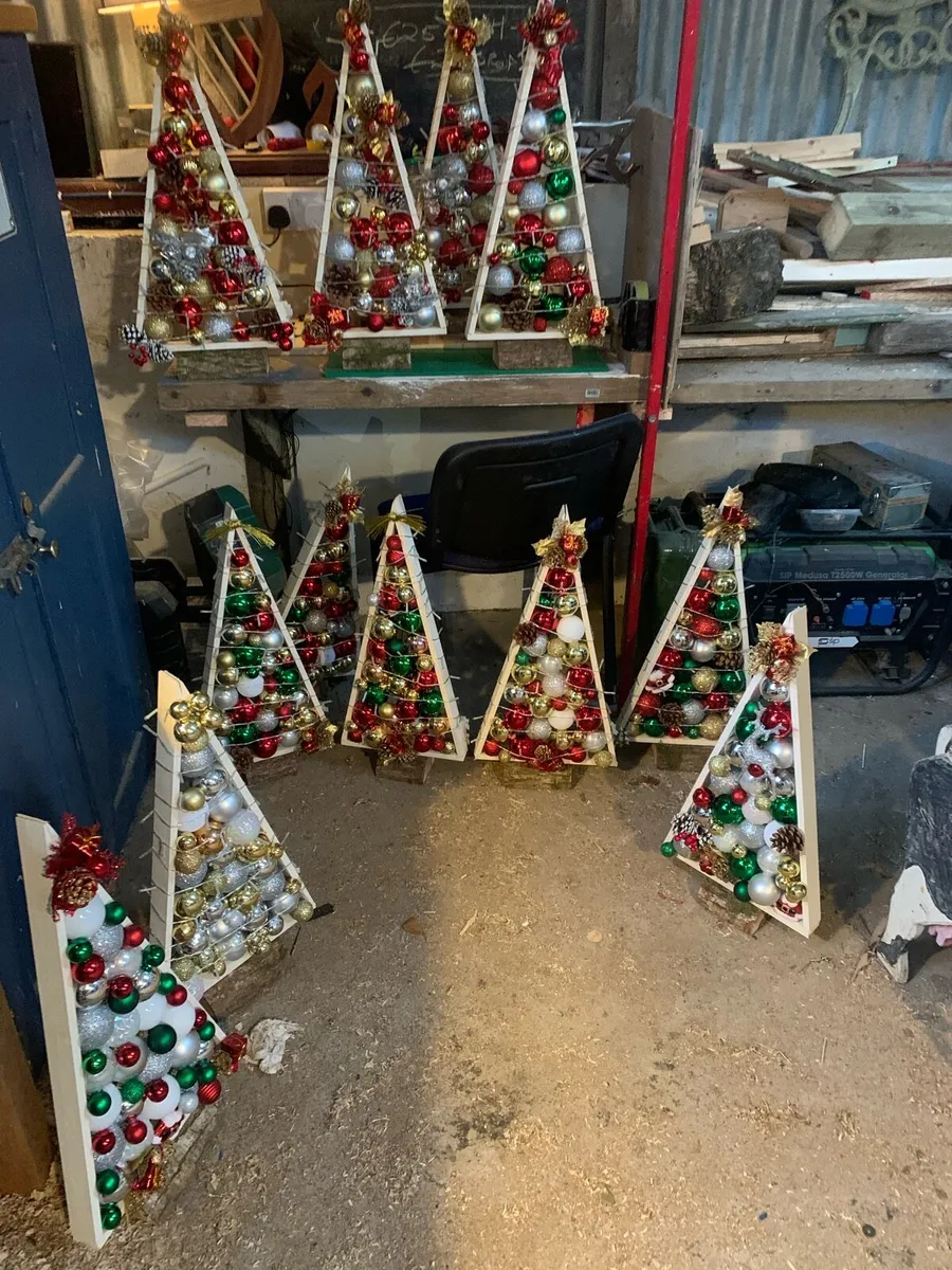 Handmade wooden Christmas trees 🎄 - Image 2