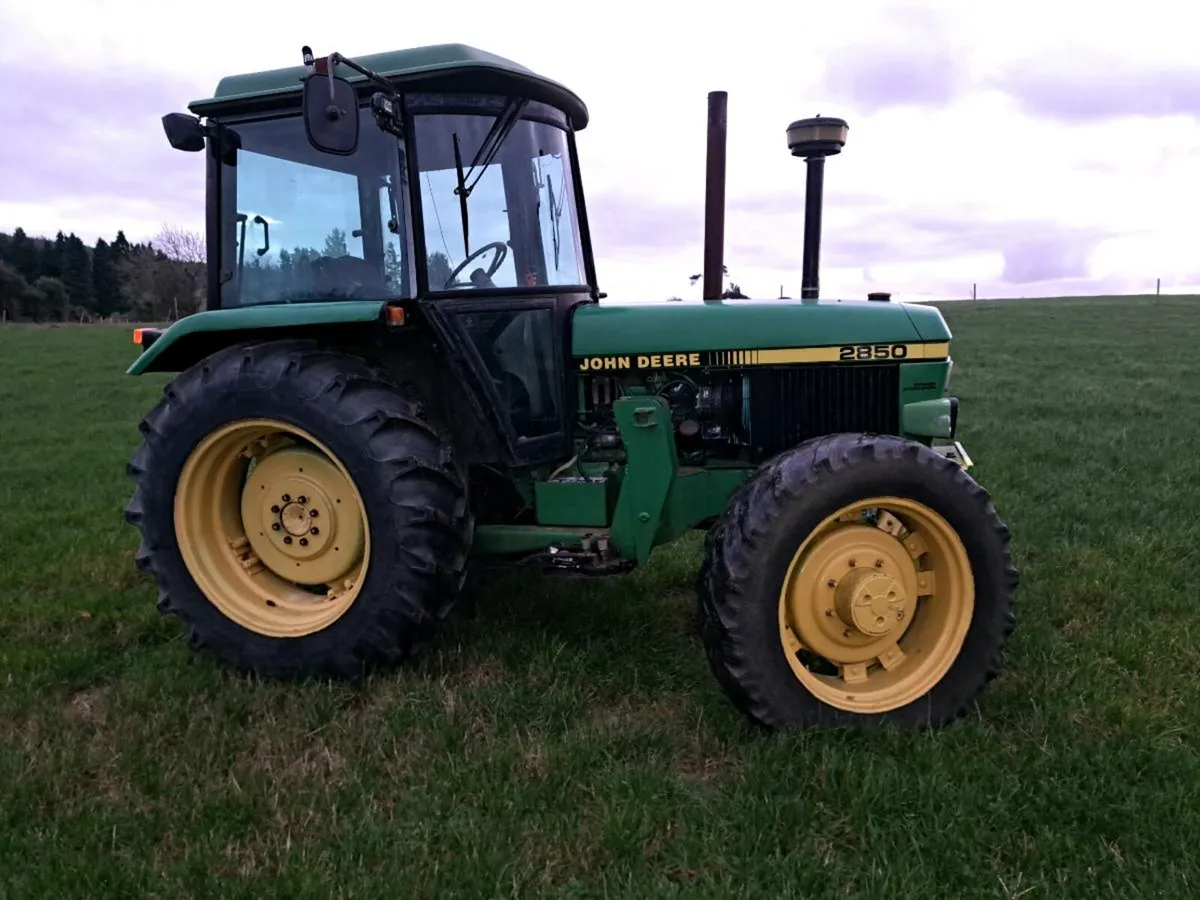 John deere 2850 with loader - Image 2