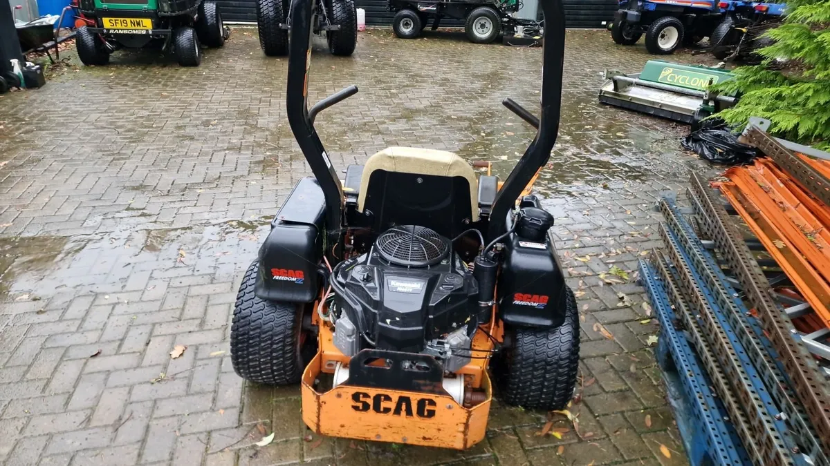 Scag zero turn ride on mower lawnmower - Image 2