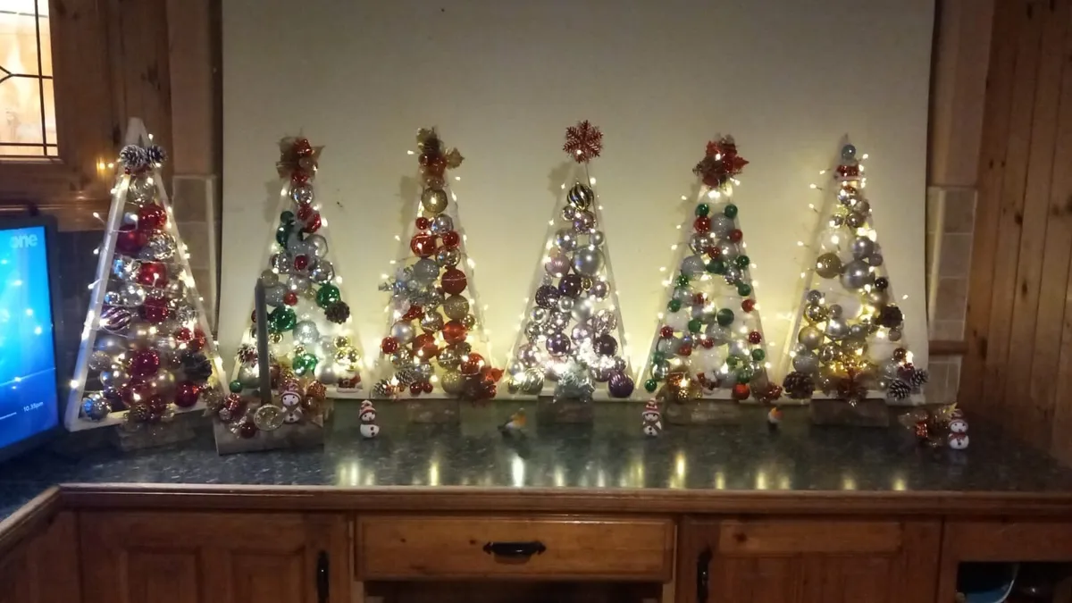 Handmade wooden Christmas trees 🎄 - Image 1