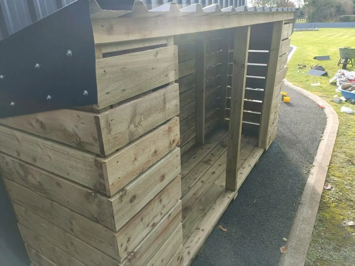 Log store shed - Image 4