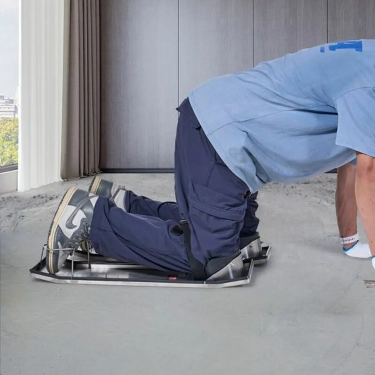 Concrete Knee Boards Stainless Steel, 28'' x 8'' C - Image 3