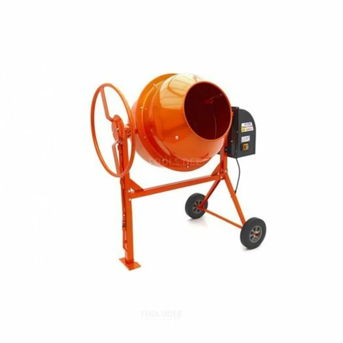 200L Electric Concrete Mixer Heavy Duty Cement & M - Image 1