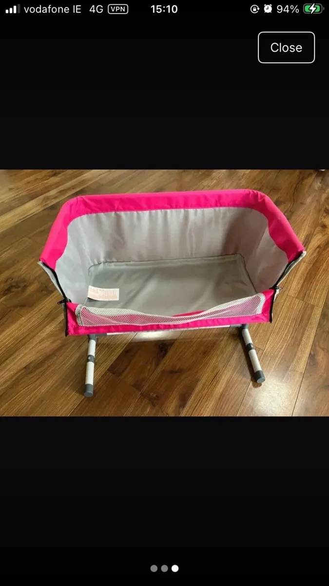 Chicco Junior Next2You Dolls Crib - Image 2