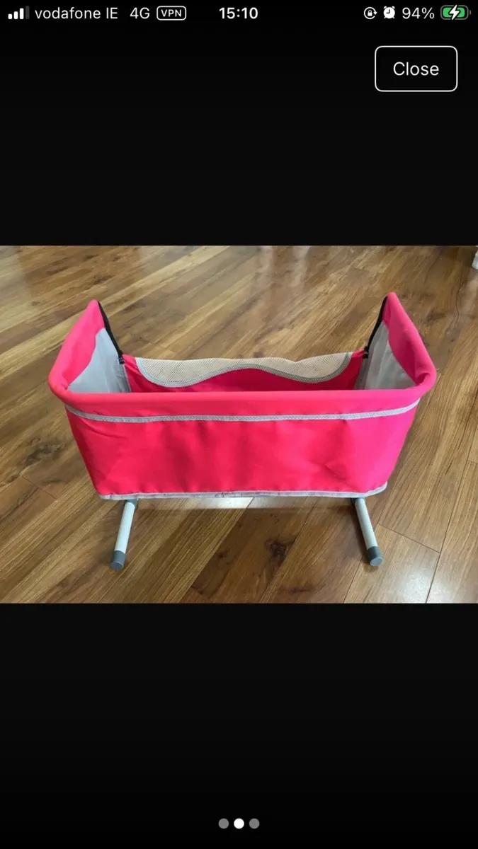 Chicco Junior Next2You Dolls Crib - Image 3