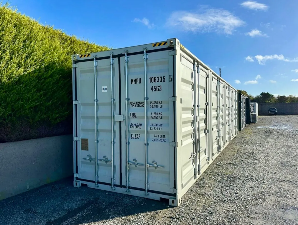 Open Side 40FT High Cube Shipping Container - Image 3