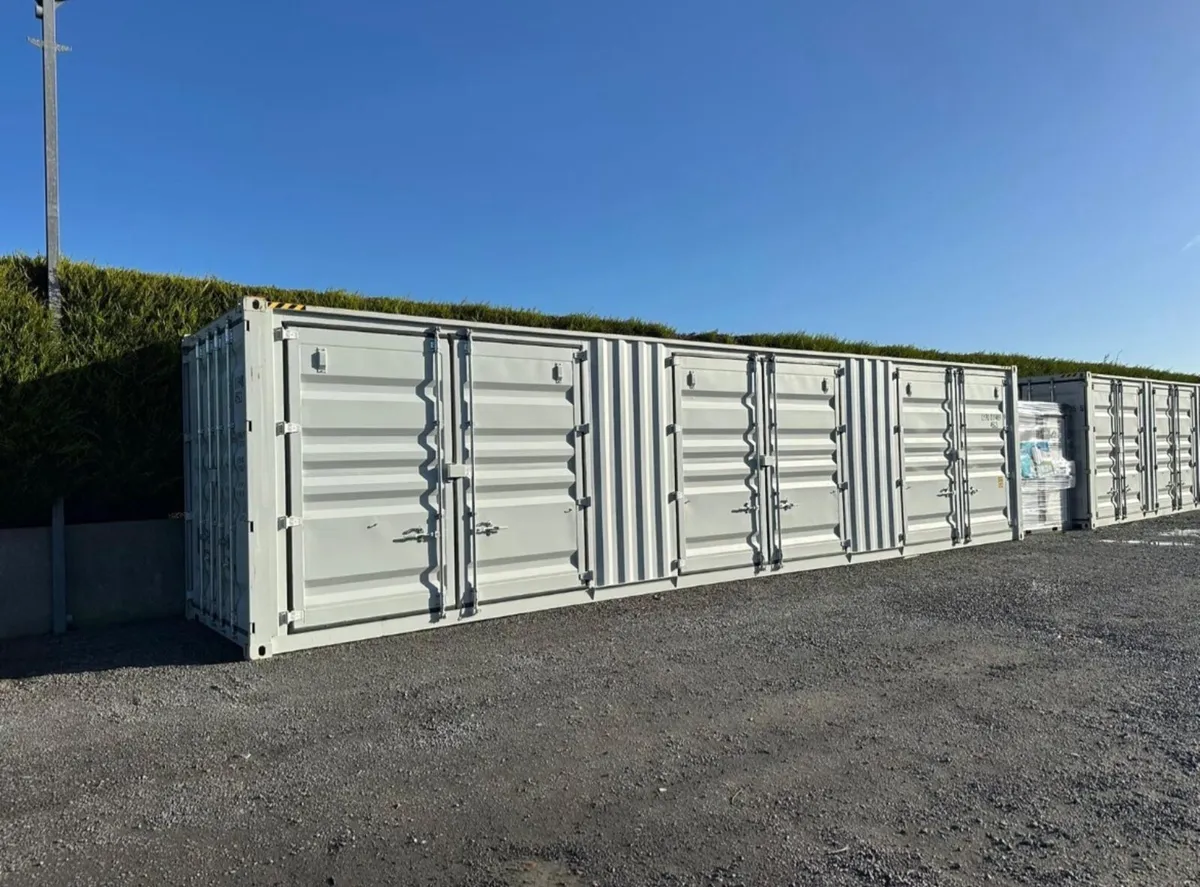 Open Side 40FT High Cube Shipping Container - Image 4