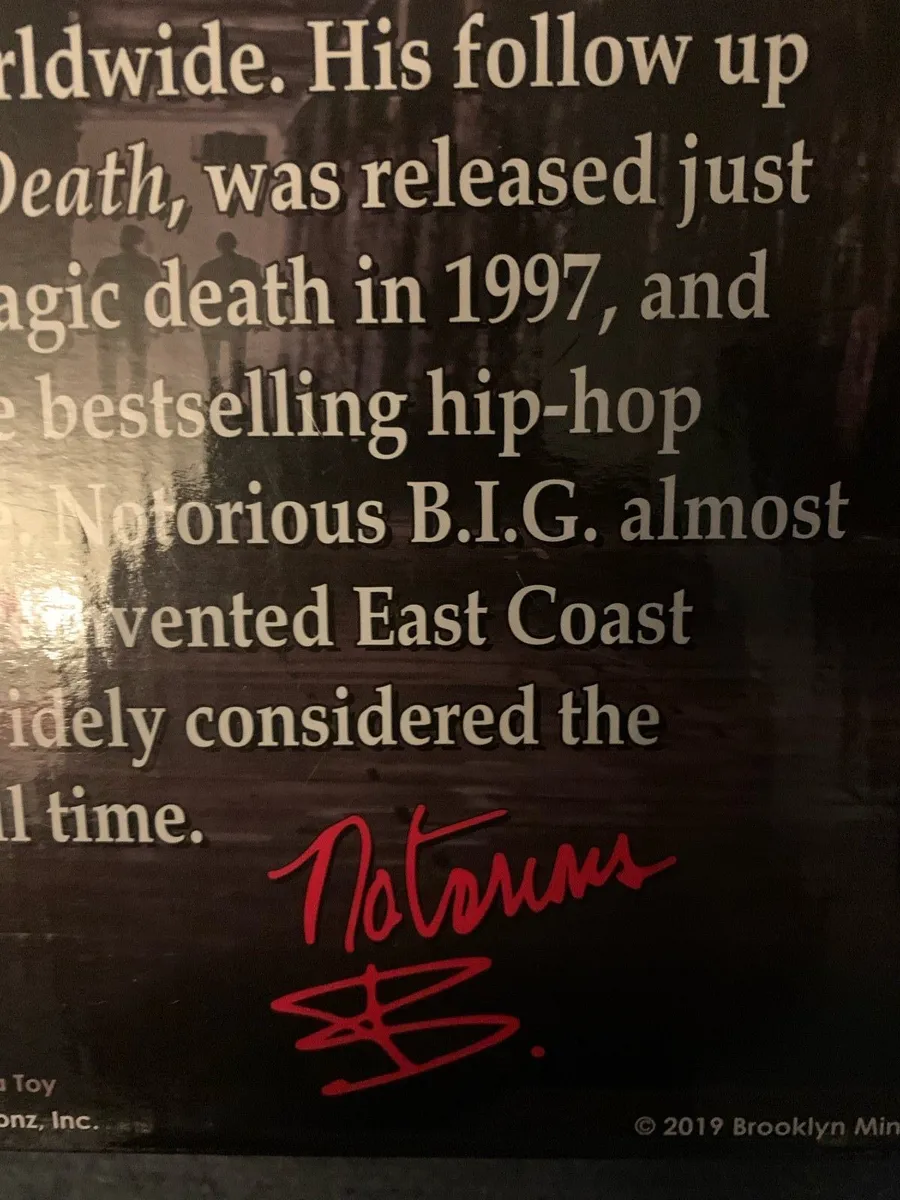 The Notorious B.I.G. Figure new - Image 4