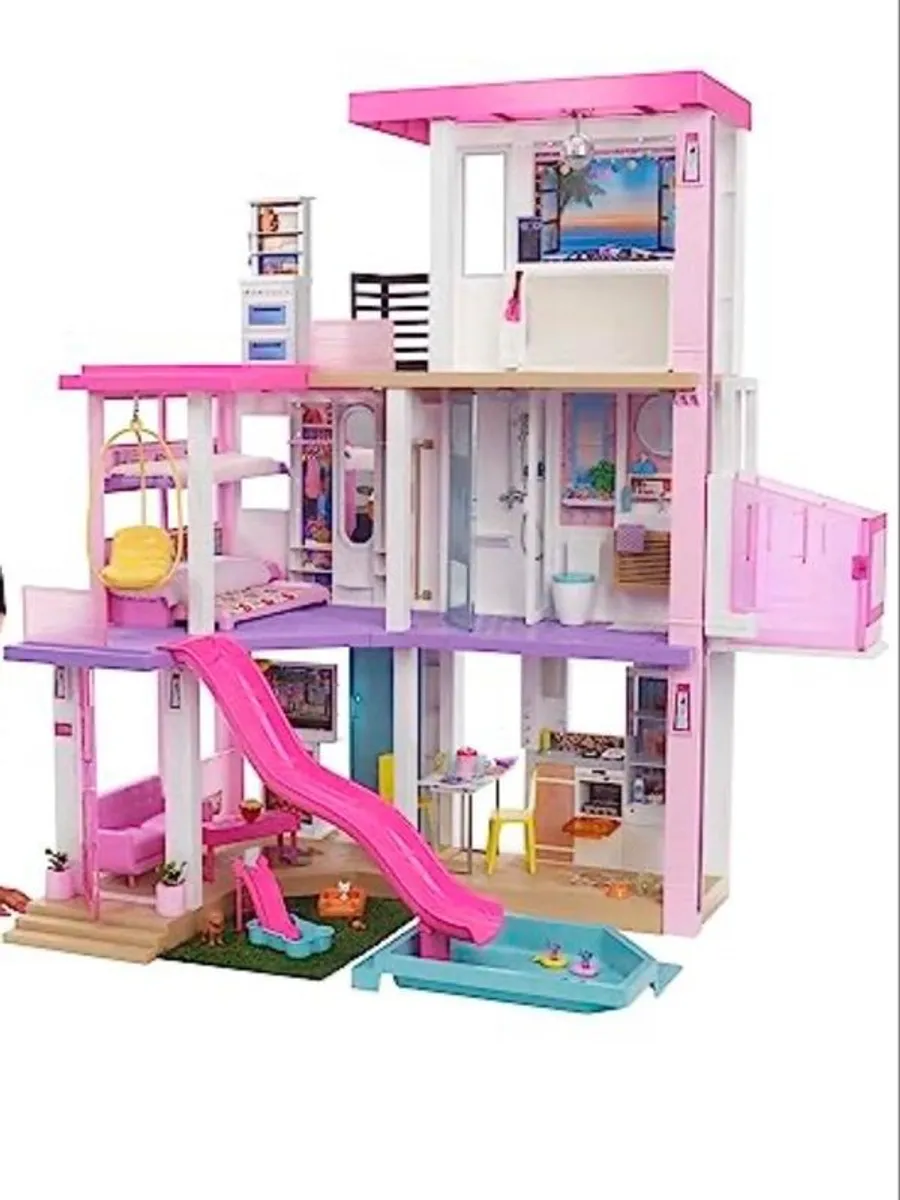 Barbie Dream House + Wardrobe - Image 1