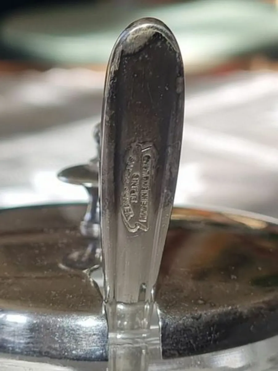 Vintage sugar bowl Yeoman Plate E.P.N.S. - Image 3