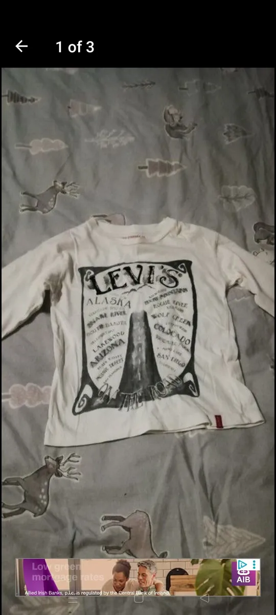 Levis top 4 yrs - Image 1