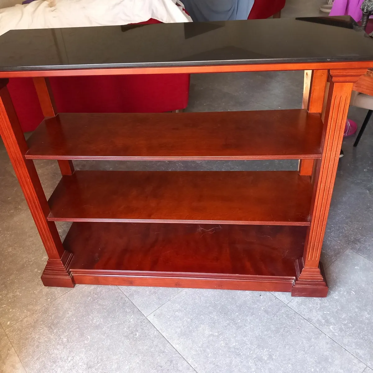 Solid wood shelving unit - Image 1