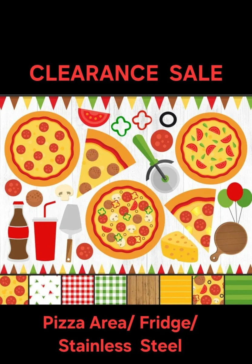 / Pizza Prep Area/Stainless steel Tables/Sinks - Image 1