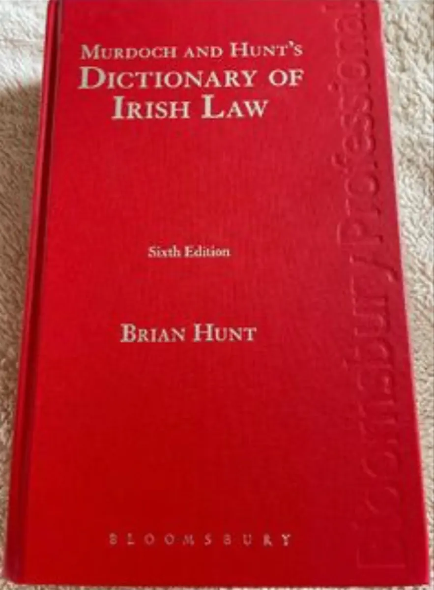 Dictionary of Irish Law
