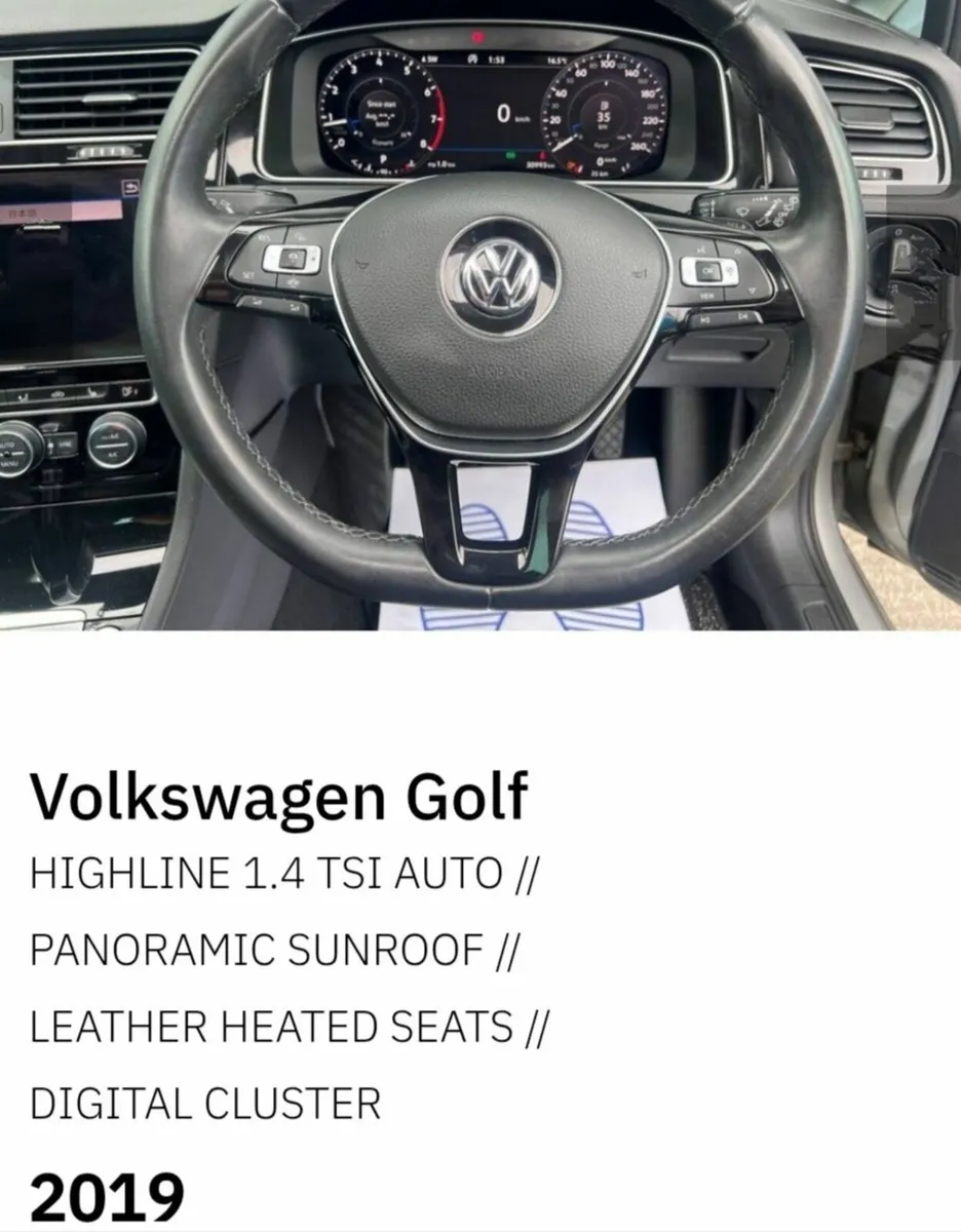Volkswagen Golf 2019 1.4TSI DSG Auto - Image 4