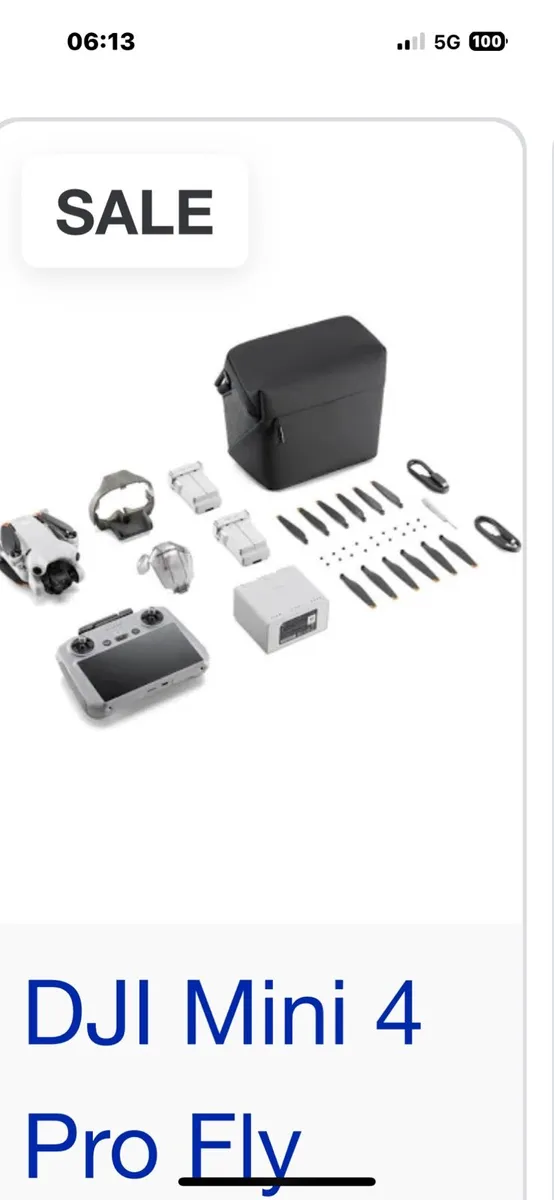 DJI mini 4 pro flymore combo - Image 1