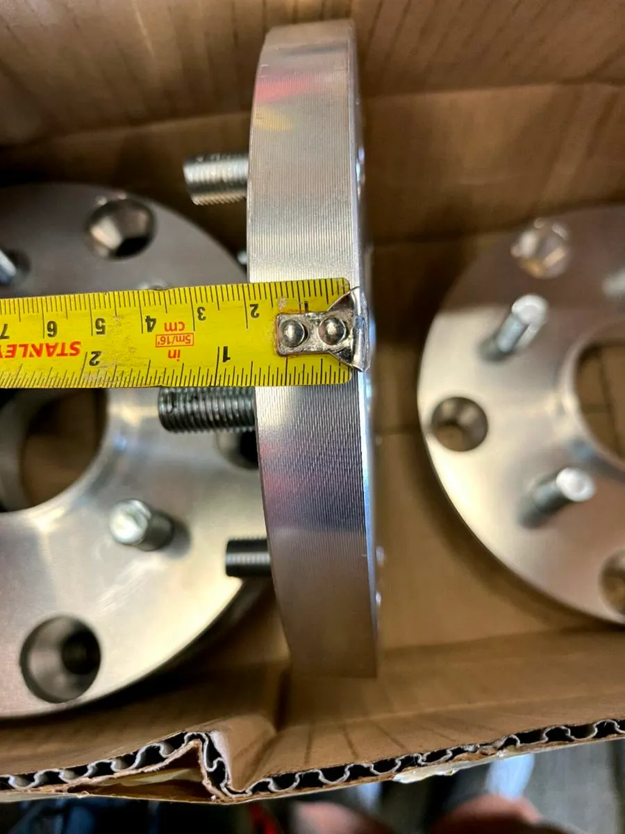 Wheel adapter ford transit custom to Bmw alloys - Image 2