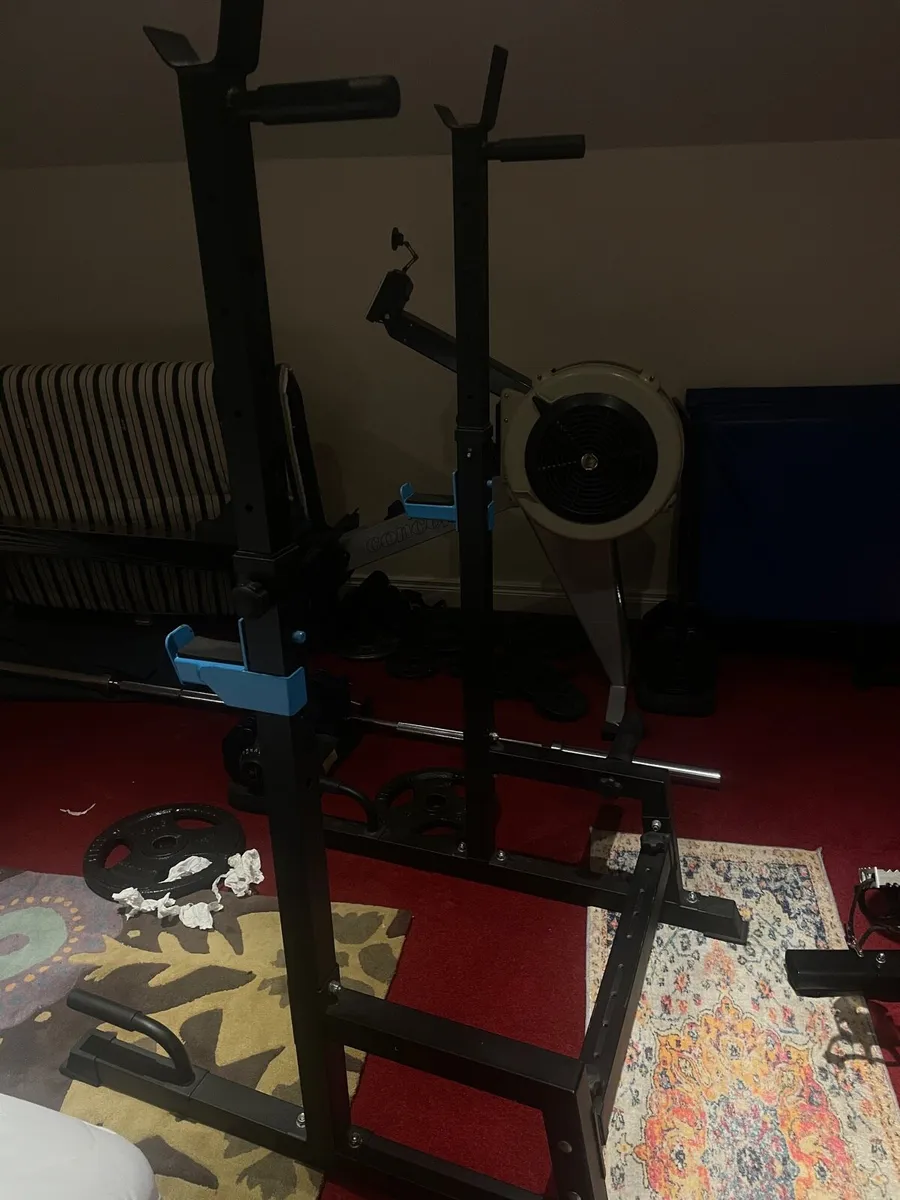 JX Fitness Multi-Function Squat Rack - Image 1