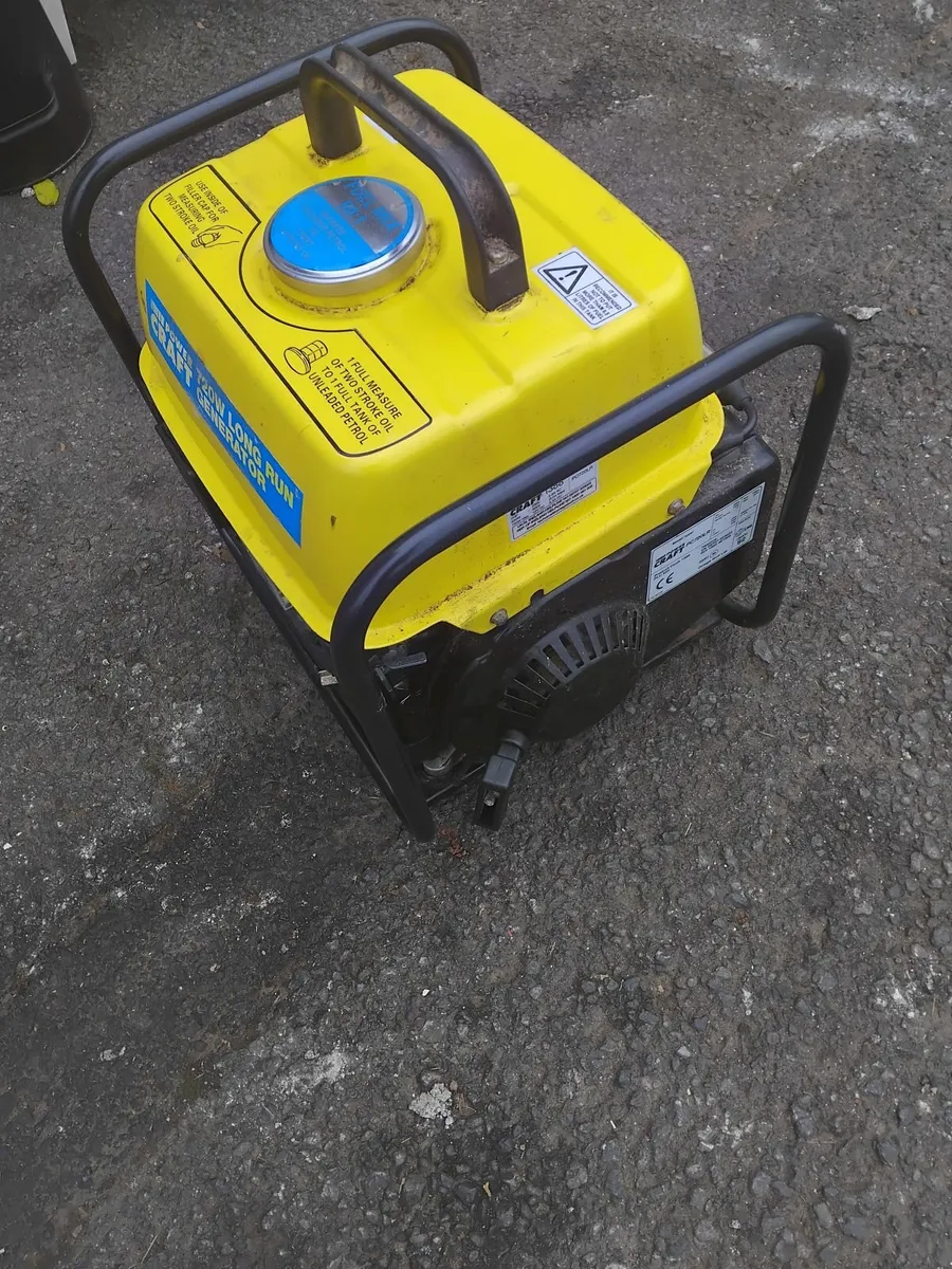 Power craft 720w generator read add - Image 4